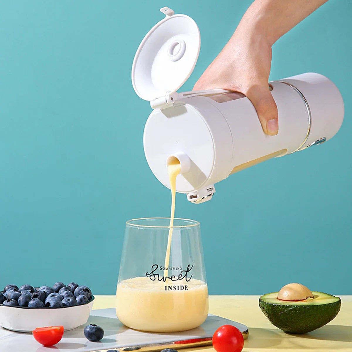 Licuadora Portatil Digital Inalambrica