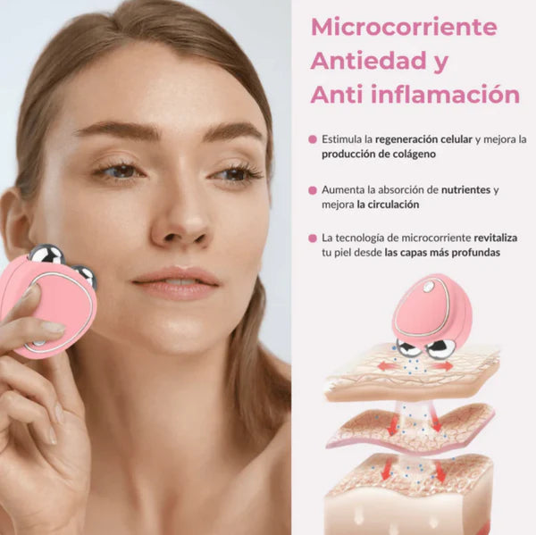 Masajeador Facial + Serum Bioaqua de REGALO!