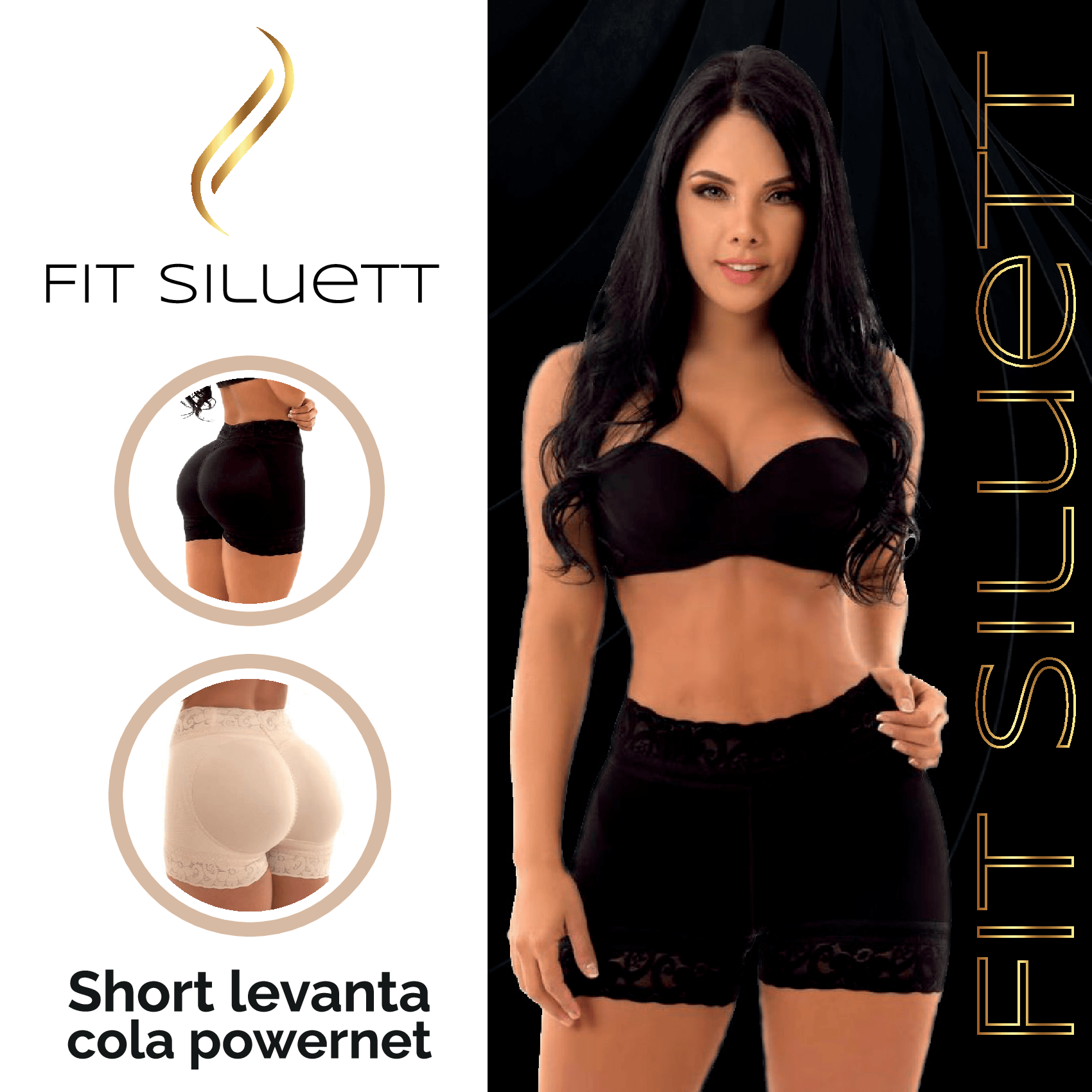 Fit Siluett - Short Levanta Gluteos