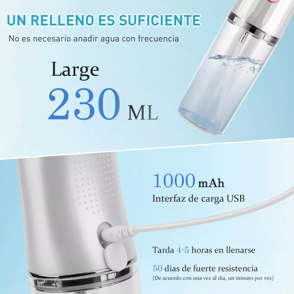 Irrigador Bucal Limpieza Profunda ┃CleanSmile™ + 4 Boquillas de REGALO!