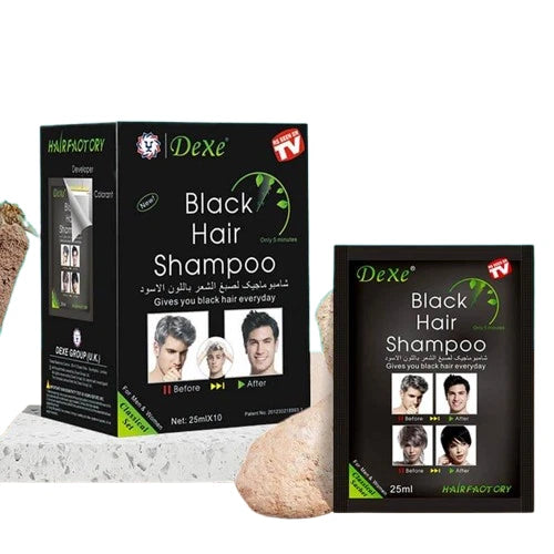 Caja de Shampoo cubre canas Dexe x10 sobres + ENVÍO GRATIS