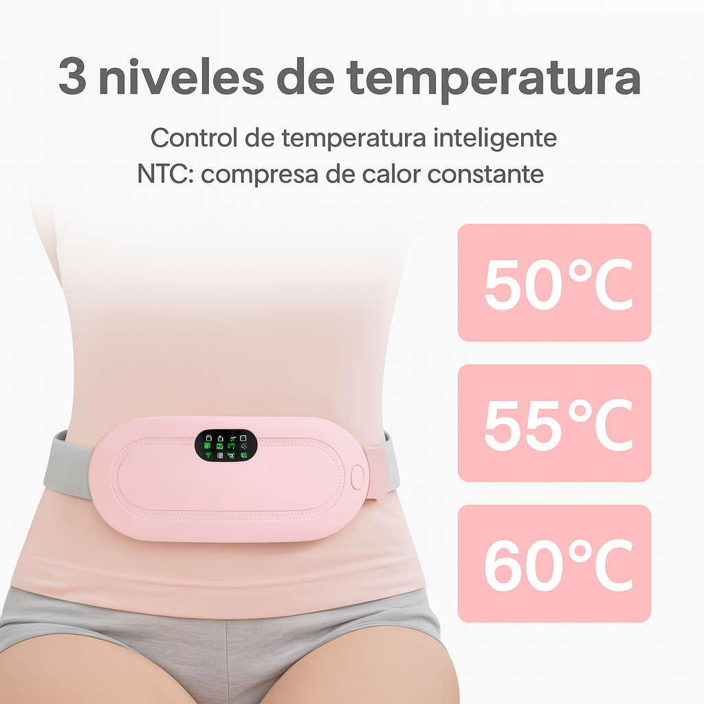 Cinturón para alivio menstrual