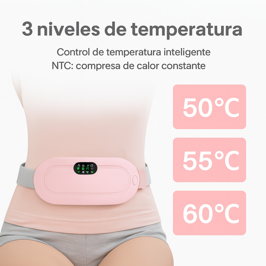 Cinturón para alivio menstrual